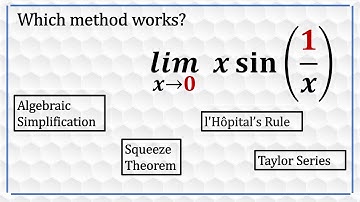 lim xsin(1/x) as x goes to 0