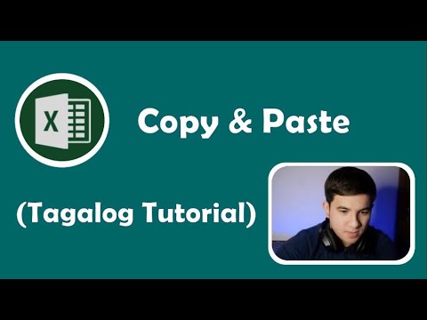 Lesson 1: Paano Magcopy and Paste sa Excel