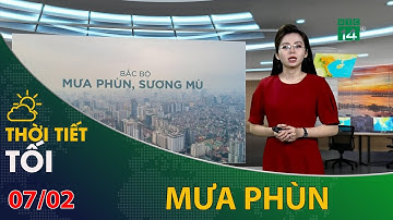 Thời tiết tối và đêm 07/02/2022: Bắc Bộ tiết trời mưa phùn, sương mù | VTC14