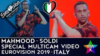 Mahmood - "Soldi" - Special Multicam video - Eurovision 2019 (Italy)