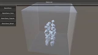 Collision Detection Test - Cubes (number: 50, size: 3)