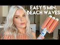 EASY 5 MIN SOFT BEACH WAVES//3-BARREL WAVER TUTORIAL