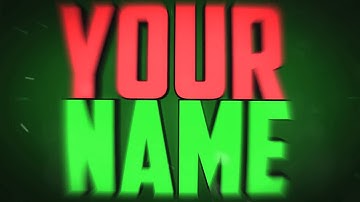 NEW FREE INTRO TEMPLATE! V4 [NO DOWNLOAD, SORRY!]