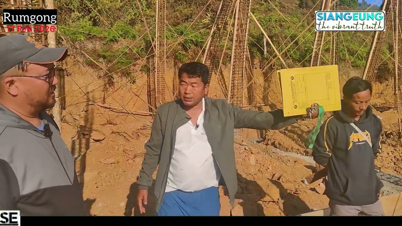 Asi-among Gite Kone Welfare Committee ground inspection || ongoing PWD road from Patum to rumgong