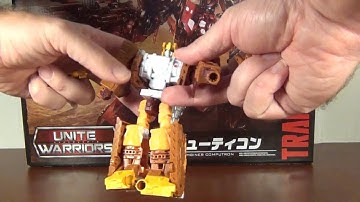 Takara Transformers Unite Warriors Computron Part 4 Nosecone