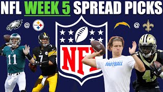 NFL Week 5 Spread Picks