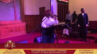 Baptismal Candidate starts PRAISE BREAK 🔥🔥🔥 | Upper Room Apostolic Cathedral