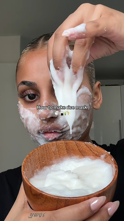 How I make my rice mask 💖