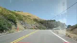 VERY FAST DRIVE DOWN PCH HIGHWAY 1,  PART 2