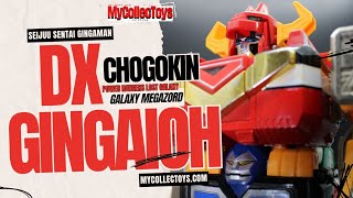 DX 16: Seijuu Sentai Gingaman's Chogokin GingaiOh (ギンガイオー) Galaxy Megazord DEMO Video