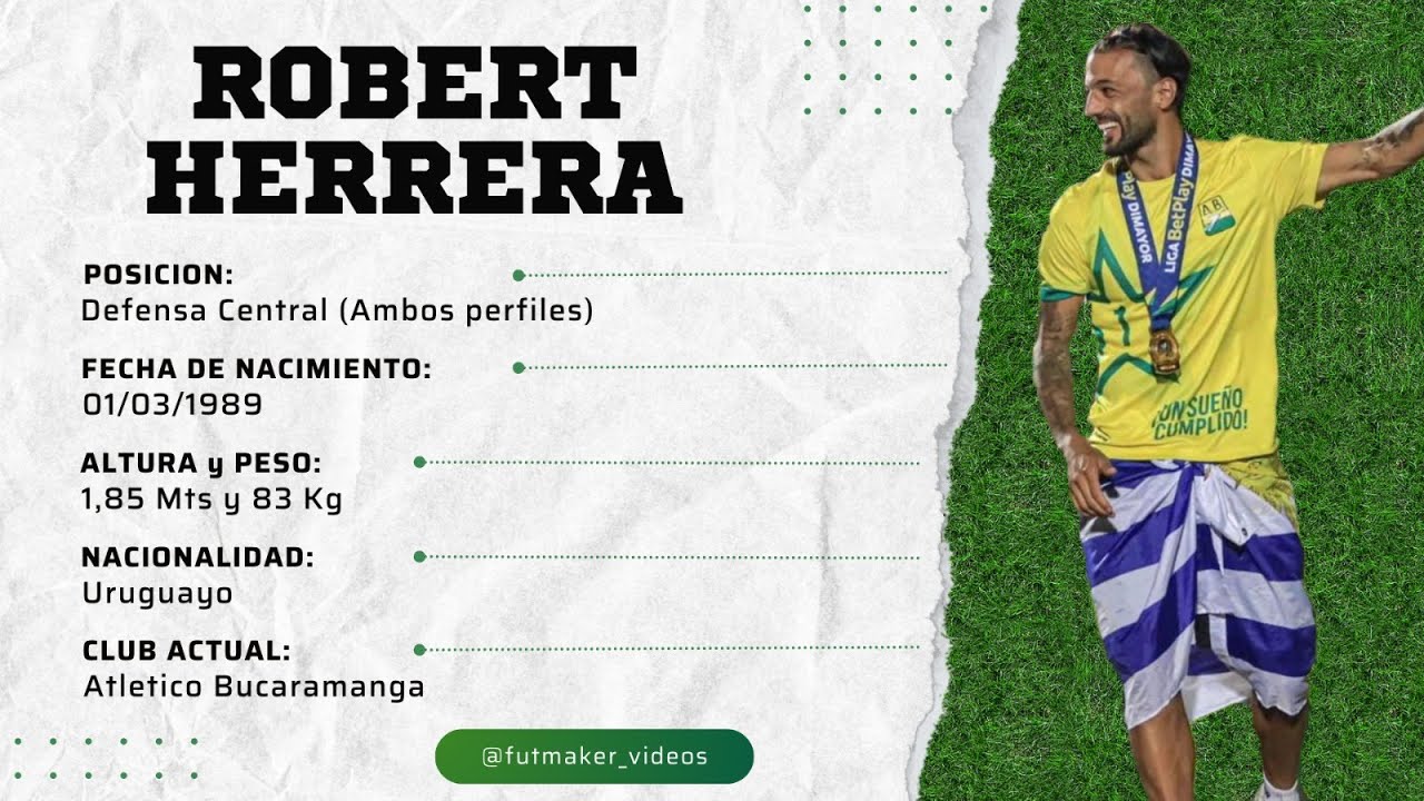 Robert Herrera | Defensa Central - Central Back | Highlights - Atletico Bucaramanga 2024