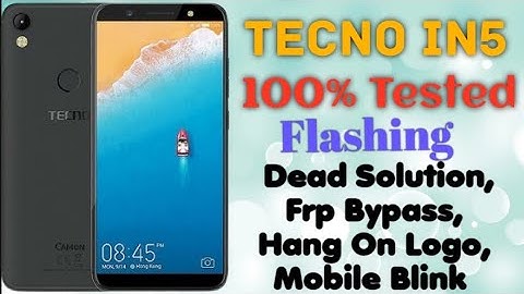 How to flash Tecno In5 flashing | How to flash Tecno Camon I | Tecno In5 dead phone Repaire by flash