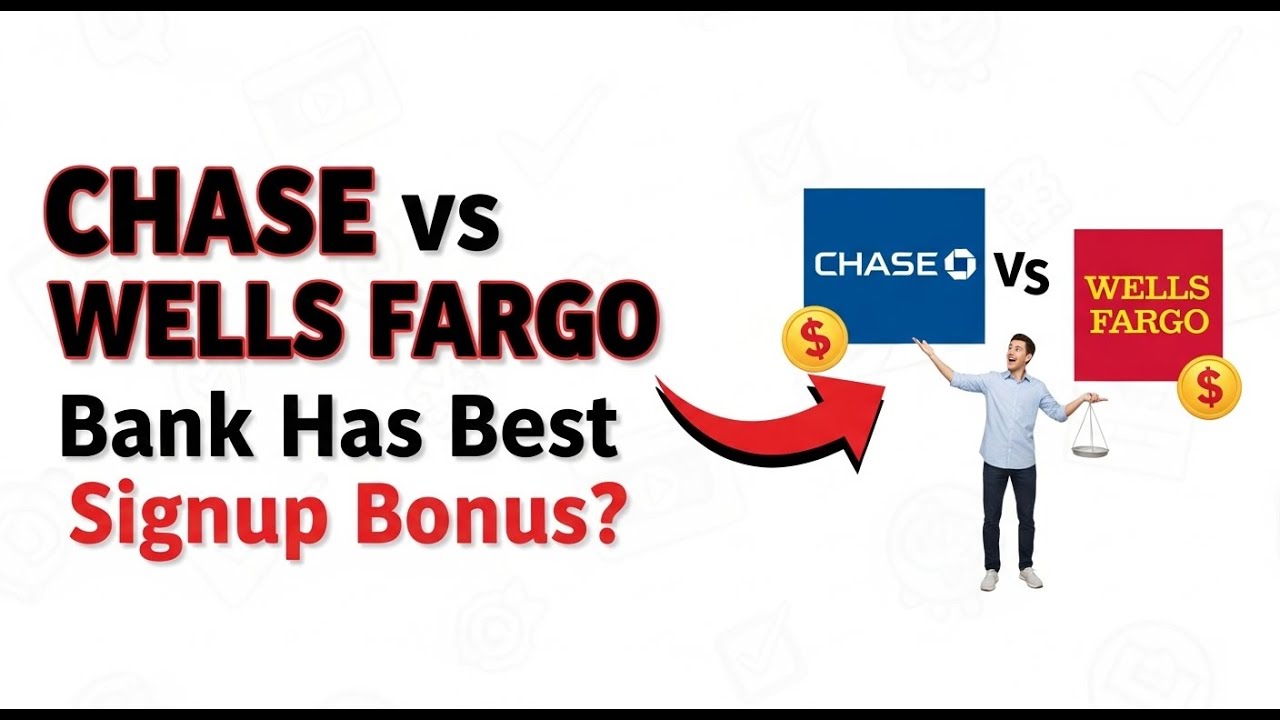 Chase vs. Wells Fargo: Which Bank Has the Best Signup Bonus?