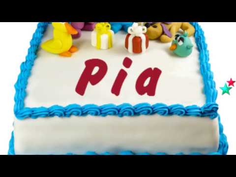 Happy Birthday Pia