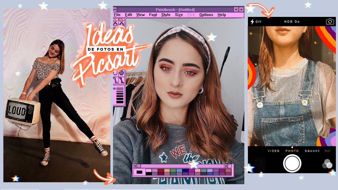 5 IDEAS PARA EDITAR TUS FOTOS EN  PICSART/ Aletjandra