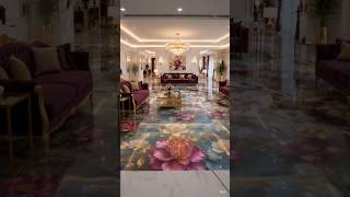 Walking on Planet Earth 🌍✨ Epoxy Floor Transformation#Shorts #EarthFloor #EpoxyFloor #LuxuryHome