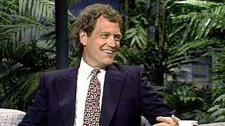 David Letterman Talks About The Time Johnny Stole His Car on Carson Tonight Show