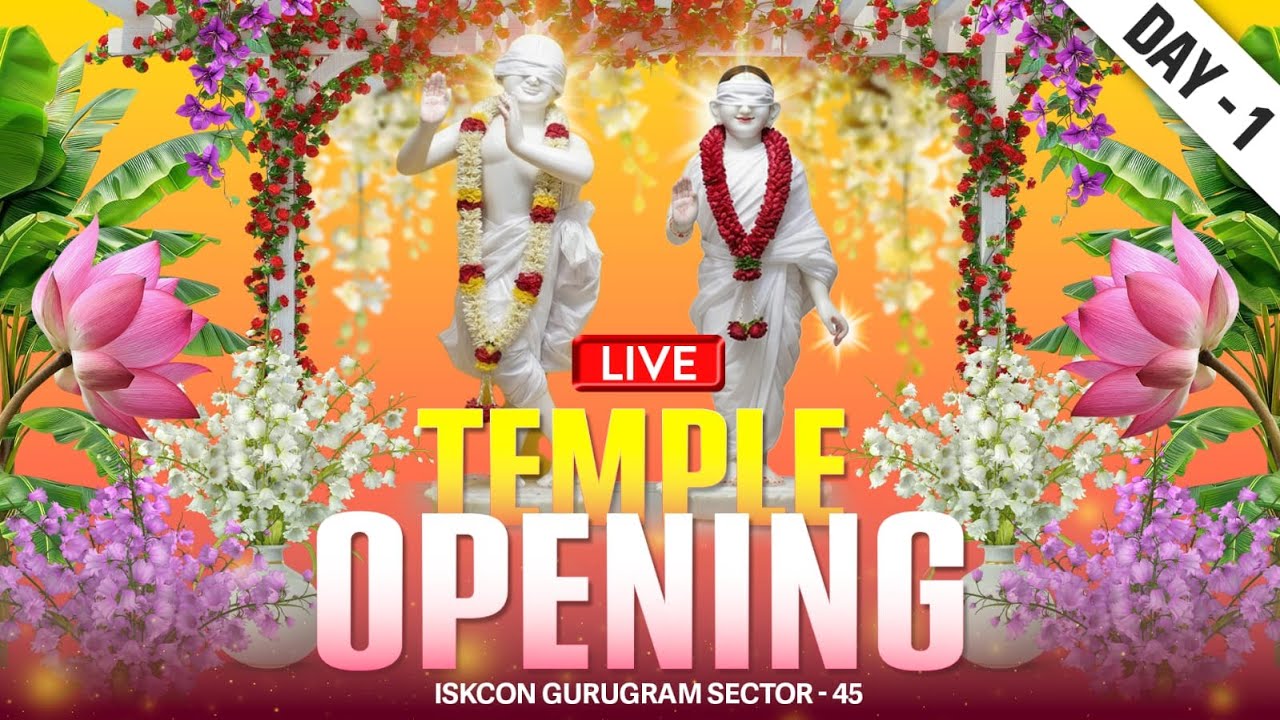 Temple Opening & Deity Installation Ceremony Day-1