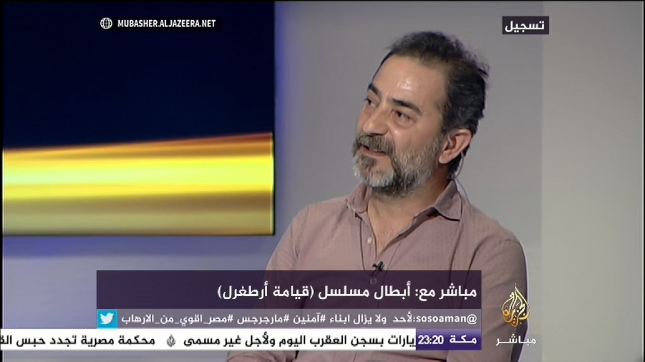 "ارتوك بيه" أحد أبطال مسلسل أرطغرل: نحن نتغذى من الروح الإسلامية وأردوغان يدعمنا