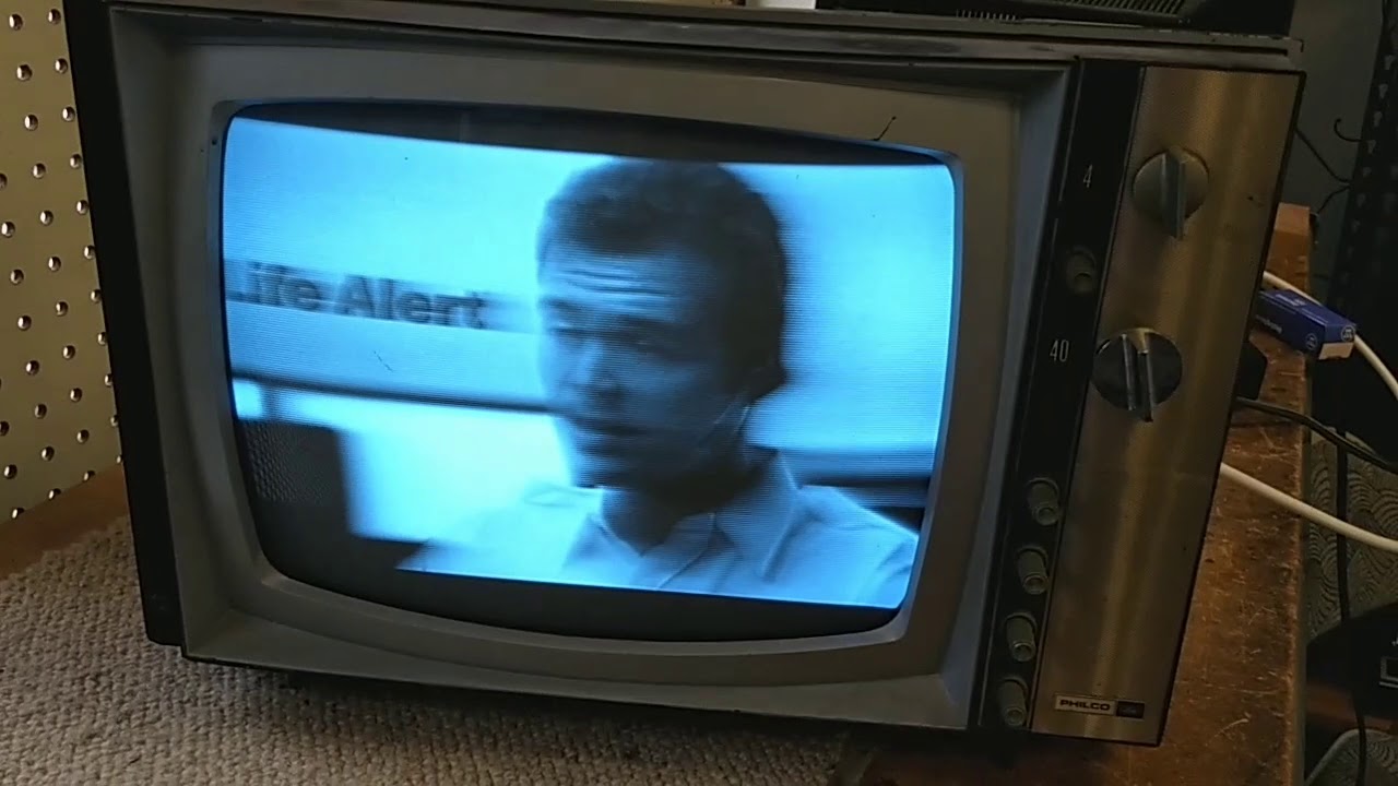 Servicing a 1960s Philco S1262bk black and white vacuum tube tv. Part