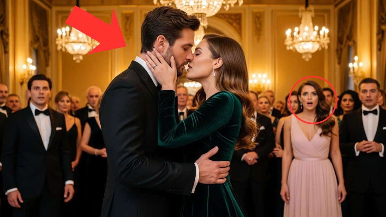 Ex marito porta la sua nuova moglie, poi si blocca quando un miliardario bacia la sua ex moglie