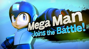 Mega Man in Smash Bros. on 3DS and Wii U - Teaser Trailer