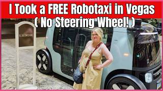 ZOOX Robotaxis | LAS VEGAS EXPERIENCE RIDING 1ST TIME | PLUS IT WAS FREE! #zook