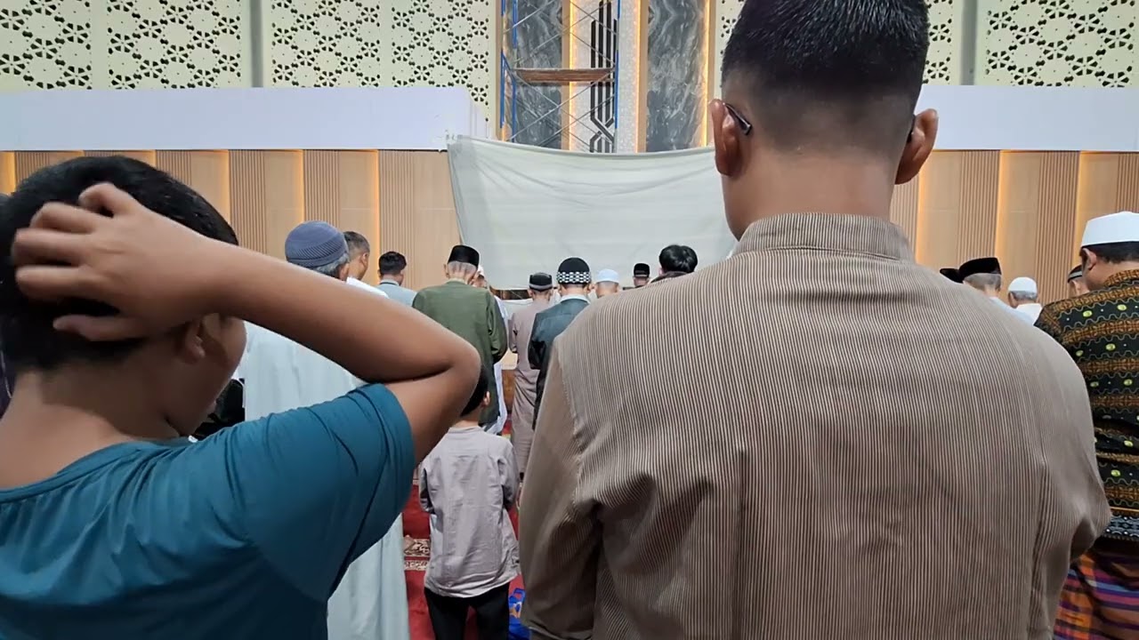 SHOLAT TARAWIH MALAM KE-7, MASJID BUNDAR AS SALAAM METLAND TRANSYOGI CILEUNGSI