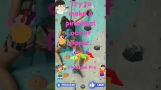 Diy Pinwheel Easy Paper Craft For Kids