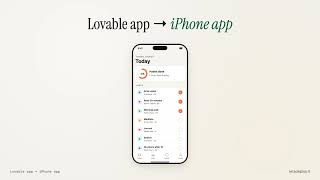 Lovable App to iPhone App: Full Conversion, Start to Finish