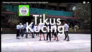 Cara  Pemanasan Olahraga Dengan Permainan Kejar-kejaran SMA Negeri  38 Jakarta