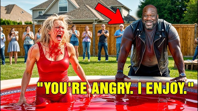 HOA Karen Used Big Shaq's Pool — So He Replaced the Water With Jello!" -  YouTube