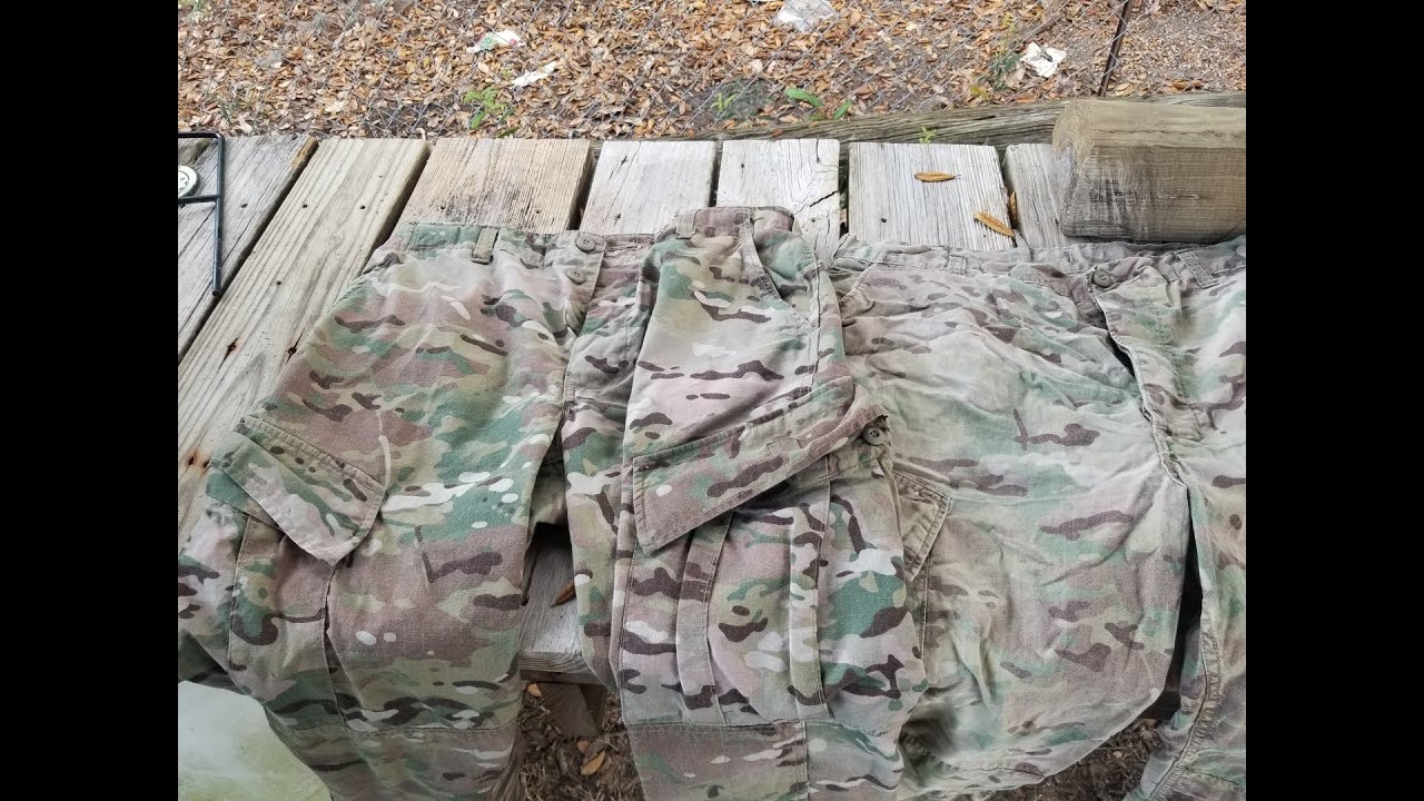 TURN ARMY OCP TROUSERS INTO WORK PANTS