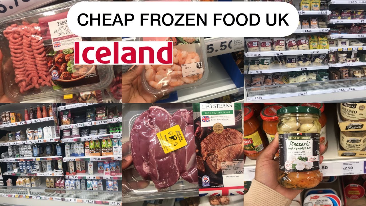 CHEAPEST FROZEN FOOD,MOST DISCOUNTED FROZEN FOOD STORE UK, ICELAND