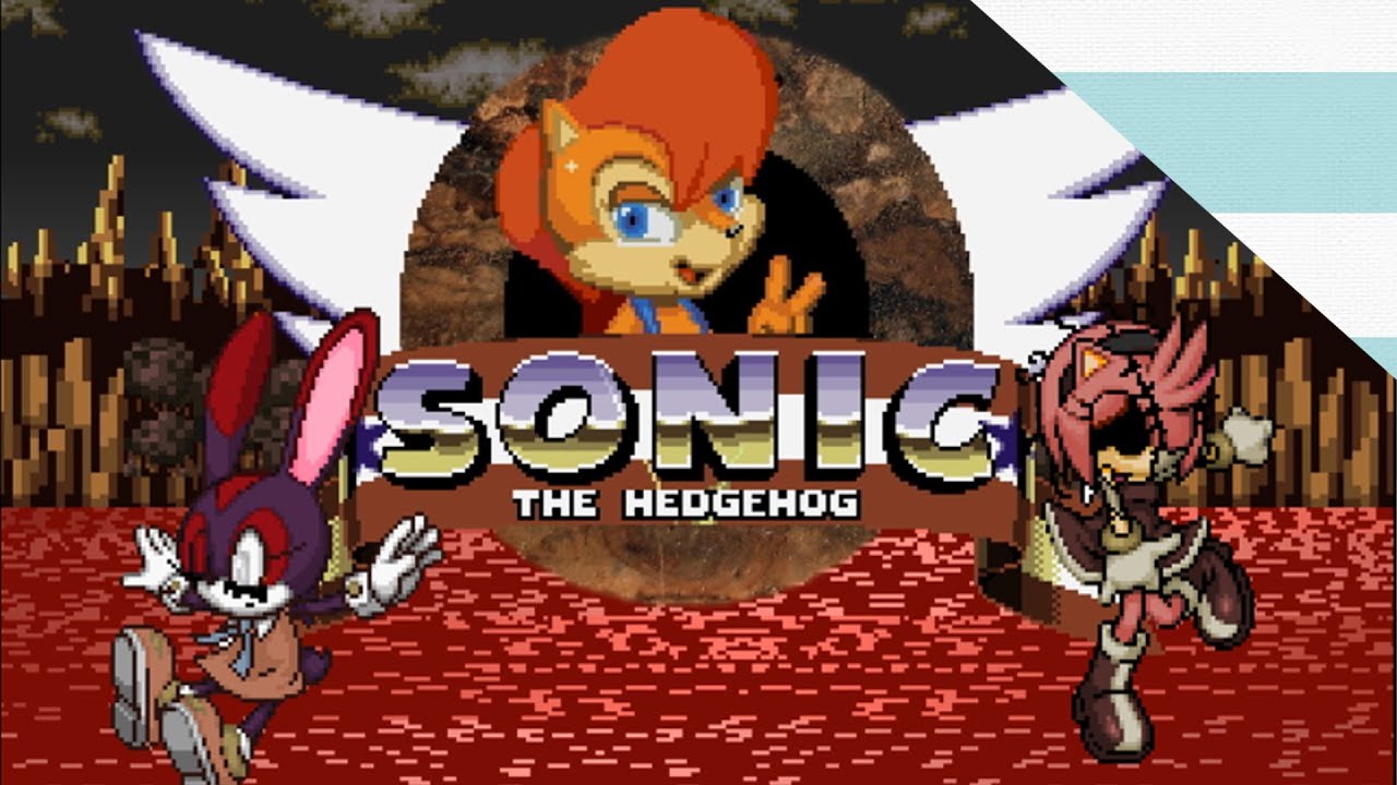 When it's just Amy,ferla,sonic.exe and may, For may the hedgehog