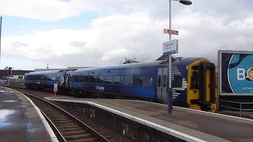 Scotrail 158716 departs Inverness for Kyle Of Lochalsh