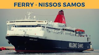 Arrival of ferry NISSOS SAMOS, Piraeus (Hellenic Seaways)
