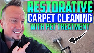 ✅ Restorative Carpet Cleaning |with pet treatment | in Columbia Illinois | 🐶🐾