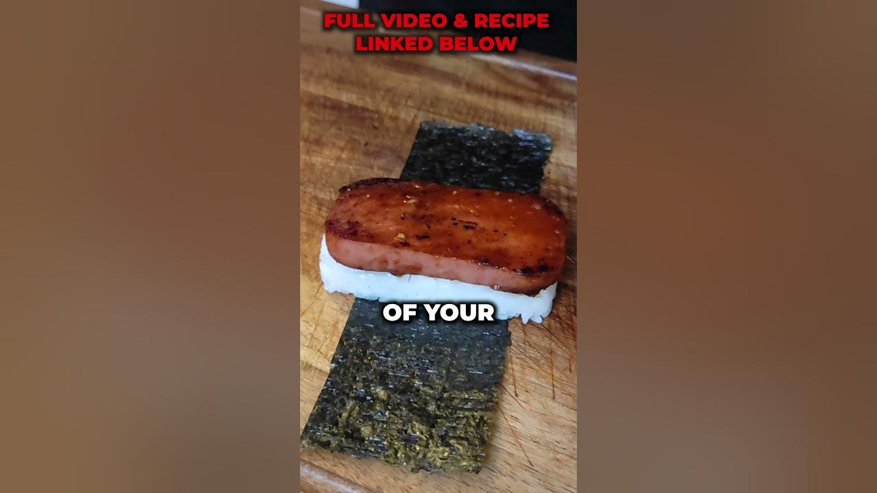 make-spam-taste-good-shorts-cooking-spam-musubi-sushi-youtube