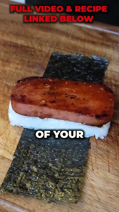 Make SPAM Taste GOOD shorts cooking spam musubi sushi YouTube make-spam-taste-good-shorts-cooking-spam-musubi-sushi-youtube