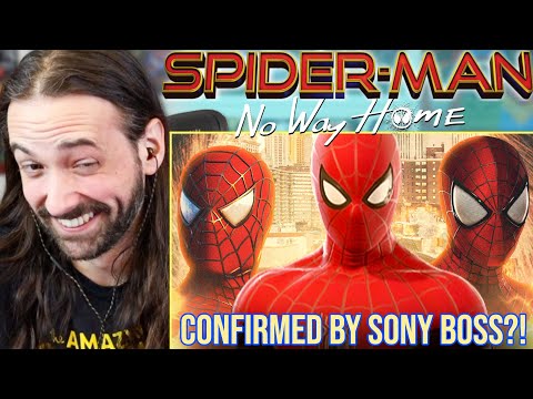 SPIDER-VERSE CONFIRMED BY SONY PRESIDENT?! HUGE Spider-Man Plans Revealed - REACTION!! (No Way Home)