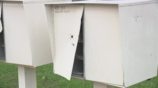 Multiple mailboxes broken into at Kempsville Lake townhome community