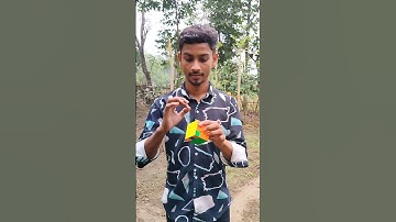 rubiks Cube new trick ( 3 by 3) #cube #shorts #cubing #speedcubing