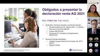 Memorias Seminario renta personas naturales y asimiladas