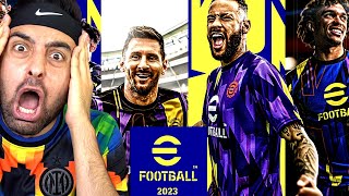 Efootball 2023 Çiktiii Tüm Yeni̇li̇kler Oynaniş İlk Top Açilimi