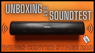 WINGS CENTER STAGE 210 (UNBOXING  & SOUNDTEST) @UnboxingGuruOfficial