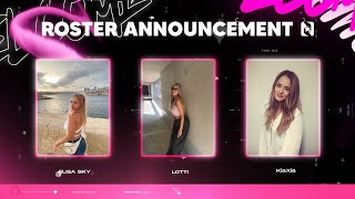 Here is the first European Female Fortnite Roster