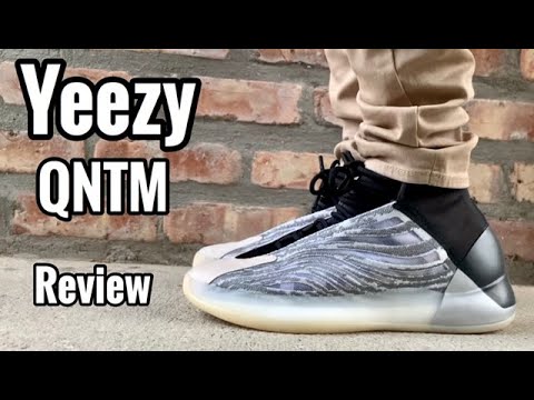 adidas Yeezy QNTM Quantum Basketball Review & On Feet - YouTube