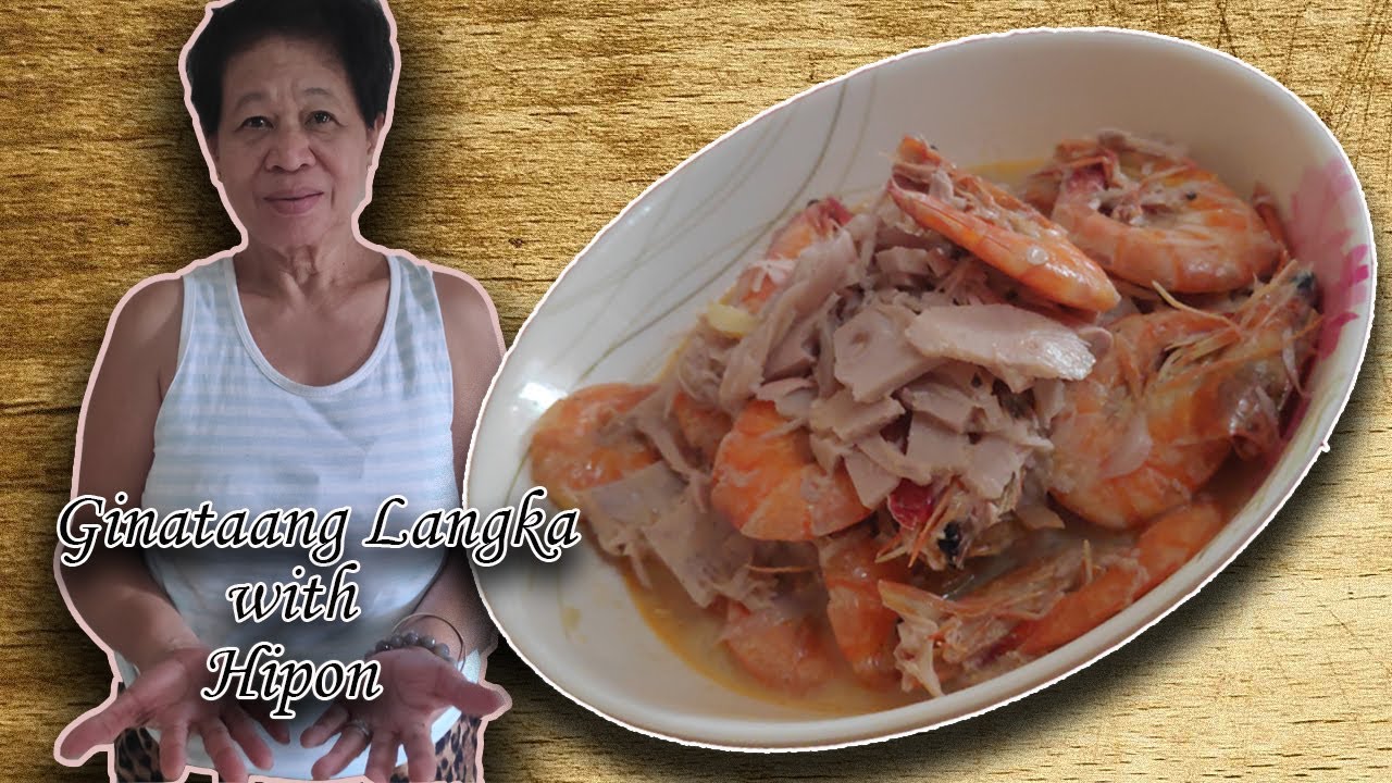 Ginataang Langka with Hipon Recipe - YouTube