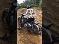 Royal enfield max power test in mud shorts